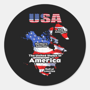 Adesivo Funny Donald Trump American Flag Canadá