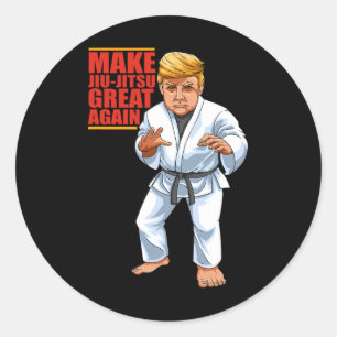 Adesivo Funny Donald Trump Republican - Jiu-jitsu E Bjj