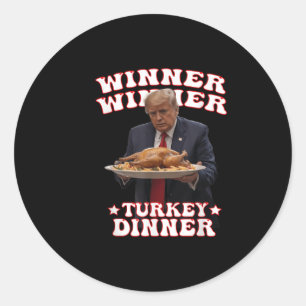 Adesivo Funny Donald Trump Vencedor da Turquia Janta Than