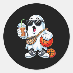 Adesivo Funny Ghost Basball Boo Café Halloween Mens W