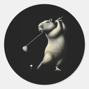 Adesivo Funny Golf Lover Tripulação Correspondendo Pai Mãe