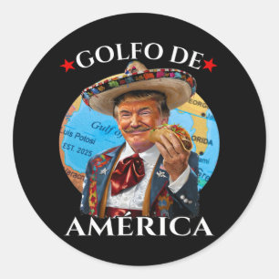 Adesivo Funny Golfo De America Estilo Mexicano Engraçado P