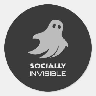 Adesivo Funny Introvert Spooky Ghost