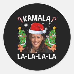 Adesivo Funny Kamala Harris 2024 Natal Comma La Men Wo