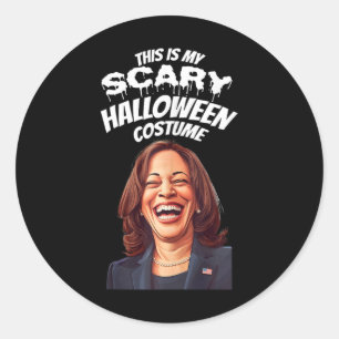 Adesivo Funny Kamala Harris Scary Halloween Presidente