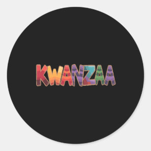 Adesivo Funny Kwanzaa African Por Qualquer Ocasião