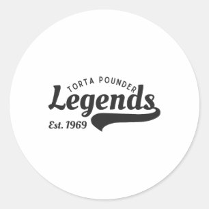 Adesivo Funny mexicana latino Torta Pounders Legende Cinco