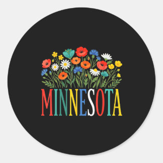 Adesivo Funny minnesota floral vacation group matching