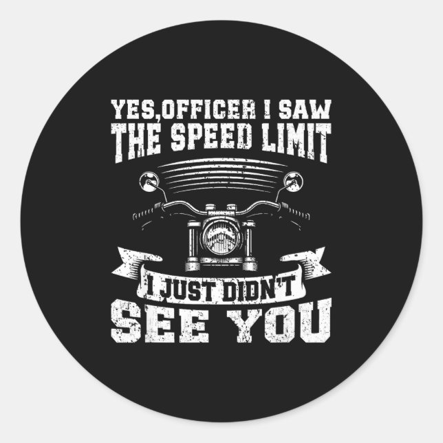 Adesivo Funny Motorcycle Lover Graphic Women Men Motorbike (Frente)