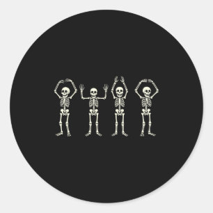 Adesivo Funny O-h-i State Skeleton Ohio Vintage Hallowee