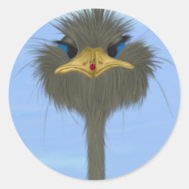 Adesivo Funny Ostrich George E O Bonitinho Ladybug