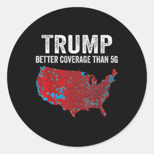 Adesivo Funny Qr Presidente Trump 4547 (no verso) Trump Da