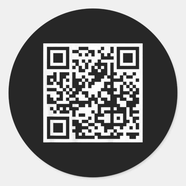 Adesivo Funny Qr Presidente Trump 4547 Trump Dancing Code  (Frente)