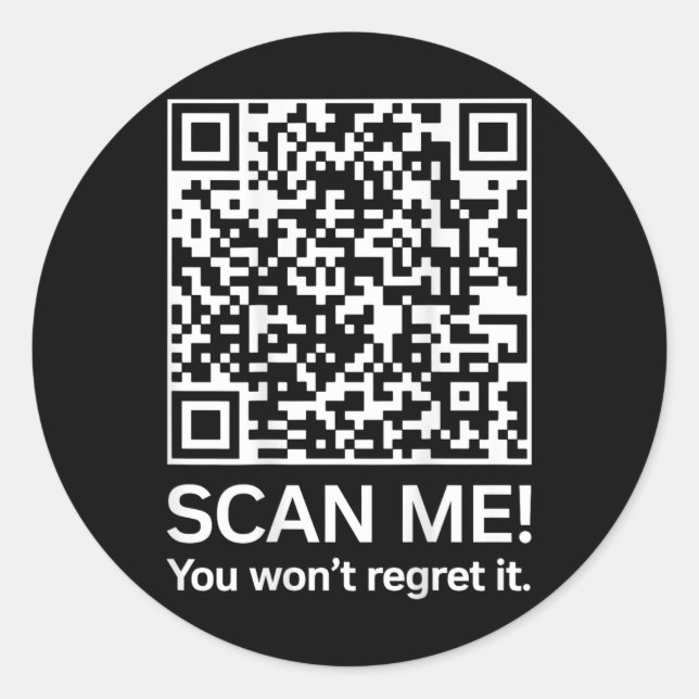 Adesivo Funny Qr Presidente Trump 4547 Trump Dancing Code  (Frente)
