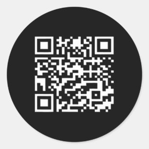 Adesivo Funny Qr Presidente Trump Dance Code