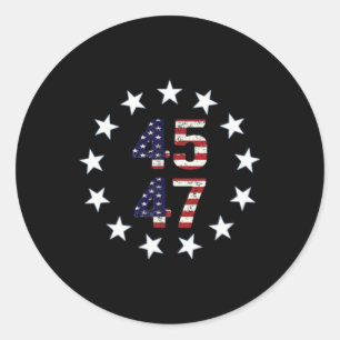 Adesivo Funny Qr Presidente Trump Dance Code 1