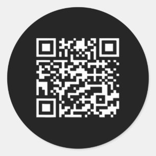 Adesivo Funny Qr Presidente Trump Dance Code 2