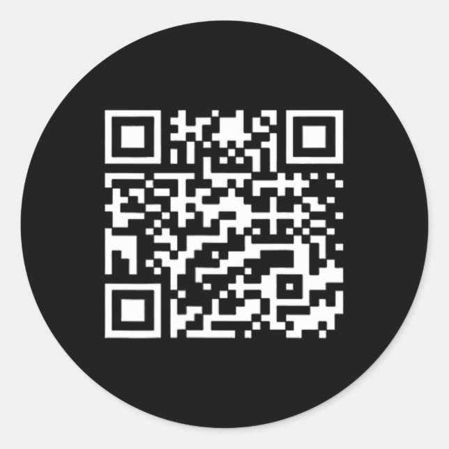 Adesivo Funny Qr Presidente Trump Dance Code 2 (Frente)