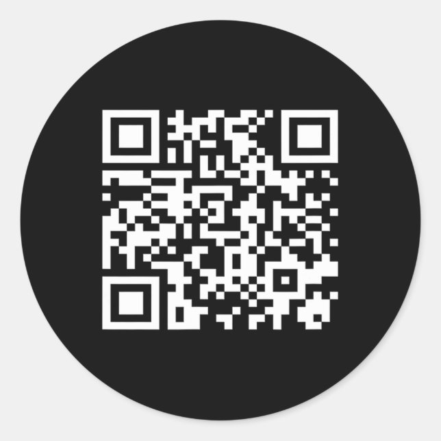 Adesivo Funny Qr Presidente Trump Dance Code 2025 (Frente)