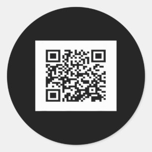 Adesivo Funny Qr Presidente Trump Dance Code 6