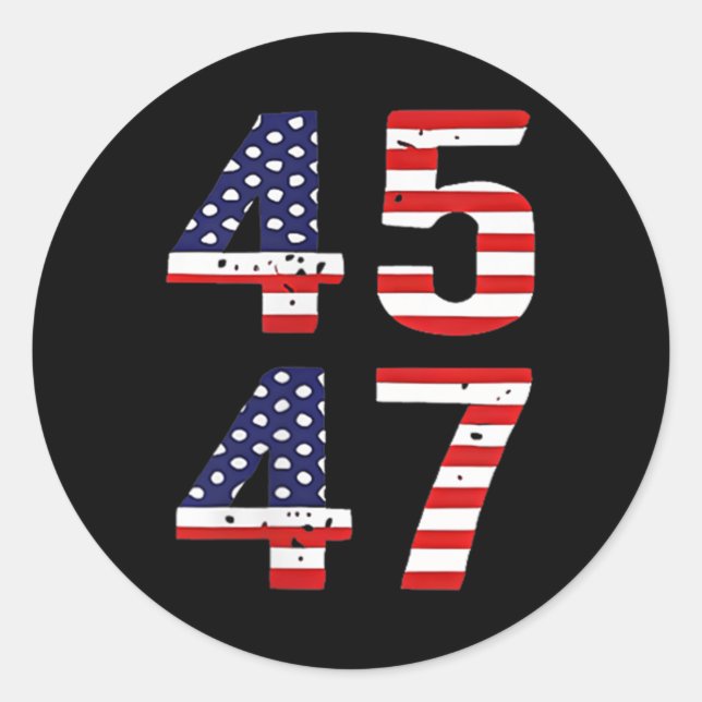 Adesivo Funny Qr Presidente Trump Dance Code Trump 45_47 (Frente)