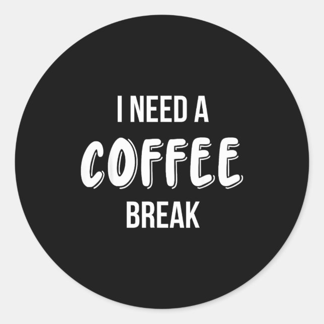 Adesivo Funny Saying Quote Coffee Women Coffee Lover Coffe (Frente)