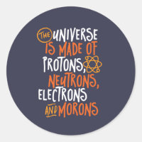 Funny Science Chemistry Universo Feito De Óculos