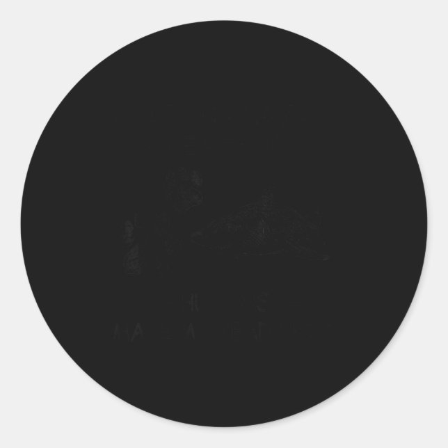 Adesivo Funny Sharks And Dogs Make Me Happy Humans Make My (Frente)