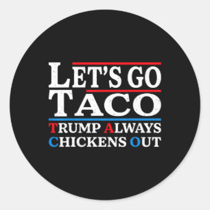 Adesivo Funny Taco Vintage