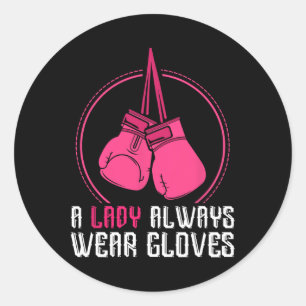 Adesivo Funny Thai Boxing Women Gift Muay Thai