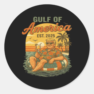 Adesivo Funny Trump Golfo Dos Eua América 2025 Trump Merch