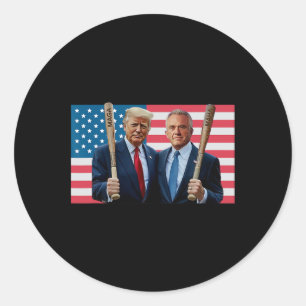 Adesivo Funny Trump Kennedy Mega Maha Baseball Bat Usa Fla