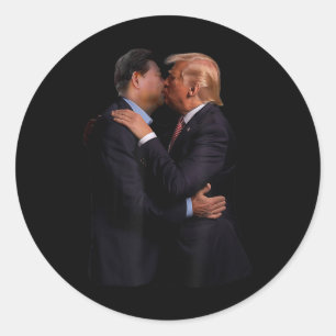 Adesivo Funny Trump Presidente Dos Eua E Presidente Chinês
