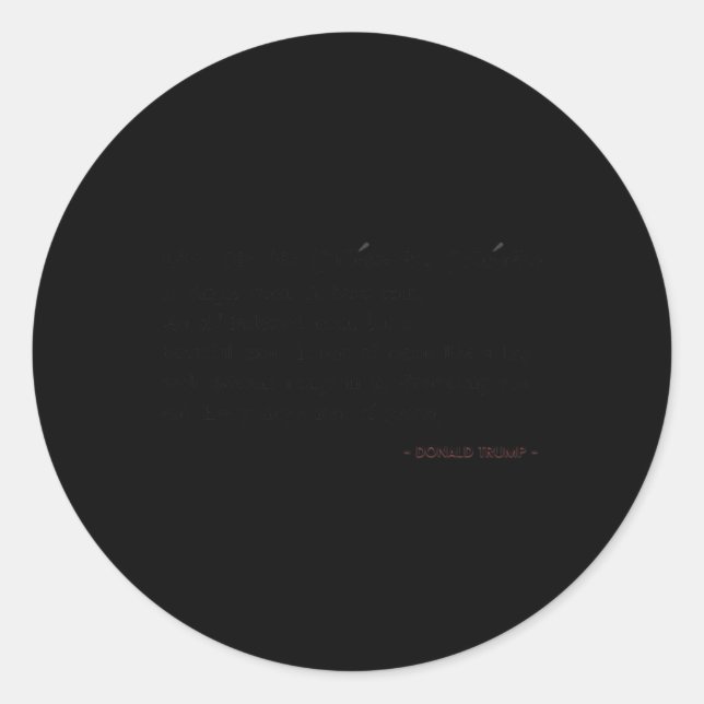 Adesivo Funny Trump Quotes Groceries Definition  (Frente)