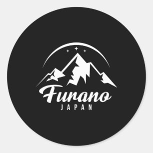 Adesivo Furano Japan Ski Resort Skiboard