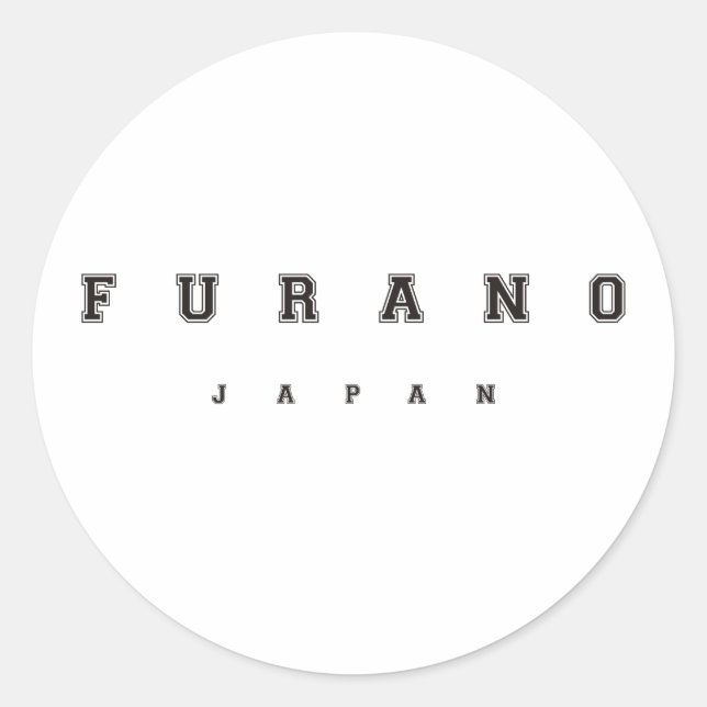Adesivo Furano Japão (Frente)