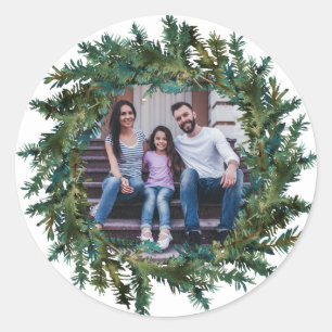 Adesivo Fúria Rústica com Natal Fotográfico