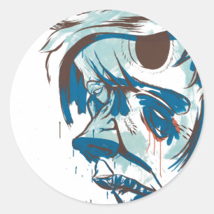 Adesivo Furos em minha cabeça