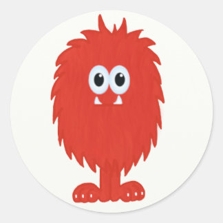 Adesivo Furry Monster Sticker