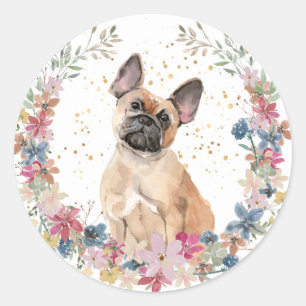Adesivo Fuselagem de Flores da primavera do Bulldog Franc