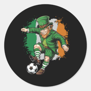 Adesivo Fútbol Leprechaun Dia de São Patrício Meninos Cria
