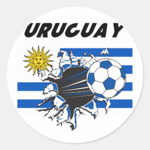Adesivo Futebóis do Uruguai