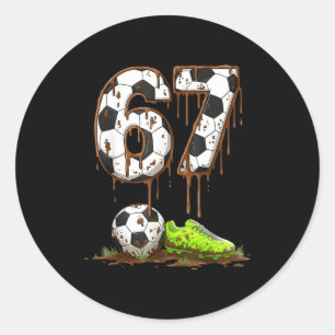 Adesivo Futebol 67 Seis Sete Meme Meninos Adolescentes Cri