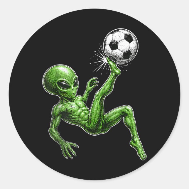 Adesivo Futebol Alien (Frente)