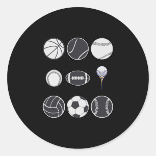 Adesivo Futebol beisebol futebol volei basquetebol