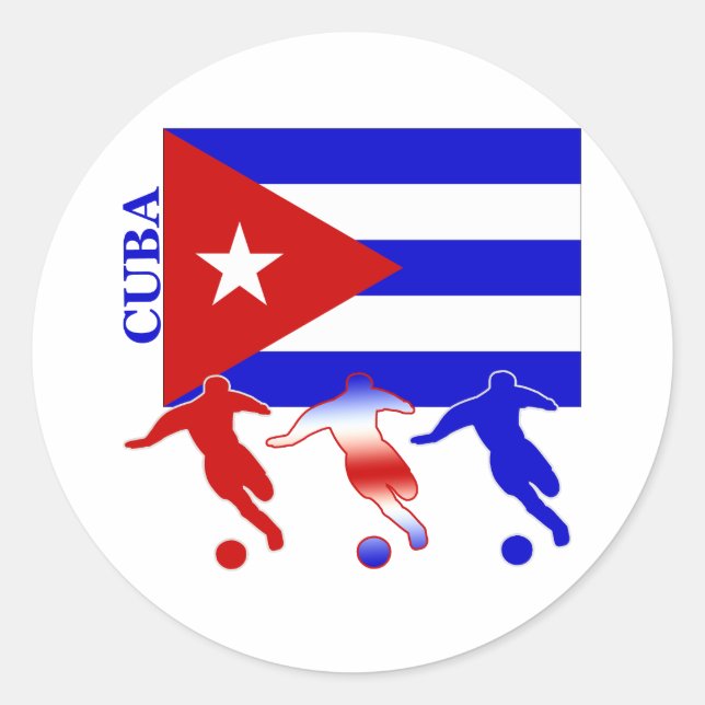 Adesivo Futebol Cuba (Frente)