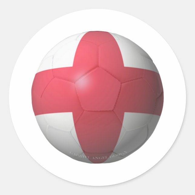 Adesivo Futebol da Inglaterra (Frente)