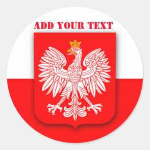 Adesivo Futebol de 2022 - Polônia Flag World Cup Polska