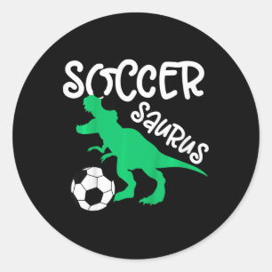 Adesivo Futebol de Dinossauro para Crianças para Meninos e