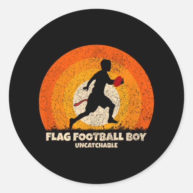 Adesivo Futebol de Flag Boy Uncatable Flag (Frente)
